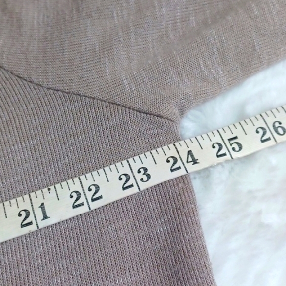 Time&True Woman's Lace Shoulder Cream Short Sleeve Wrap Sweater XL‎ 16-18 - Picture 5 of 8